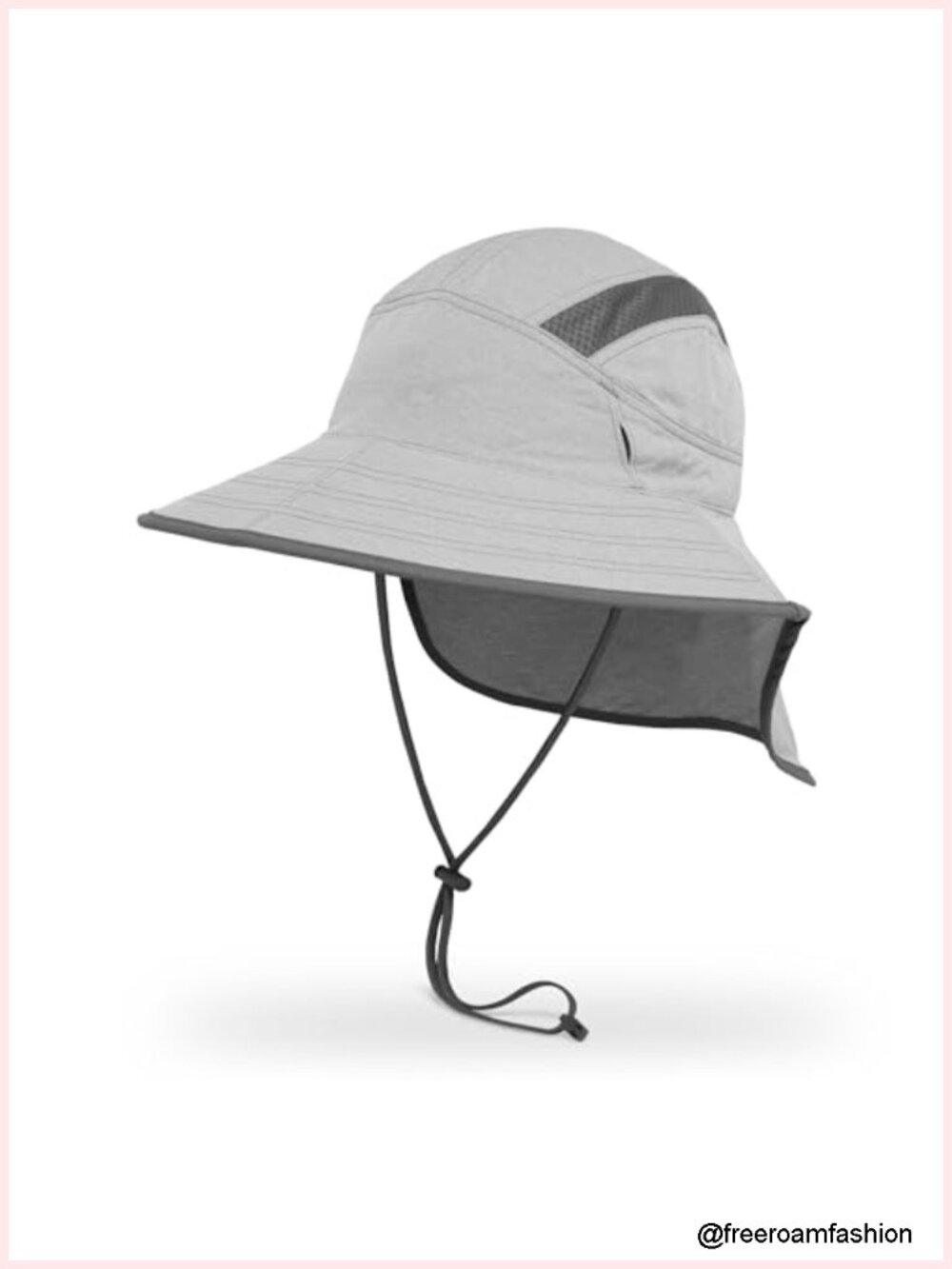 UPF 50+ Sun Hat with Neck Cape – Water Resistant Adventure Hat